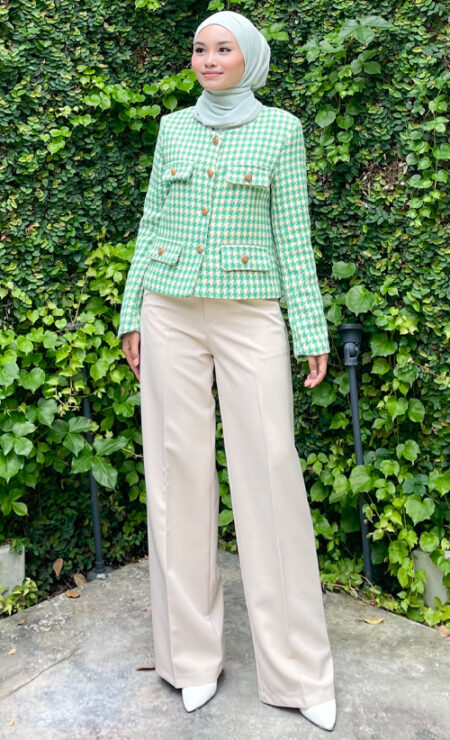 Highwaisted Pant In Nude