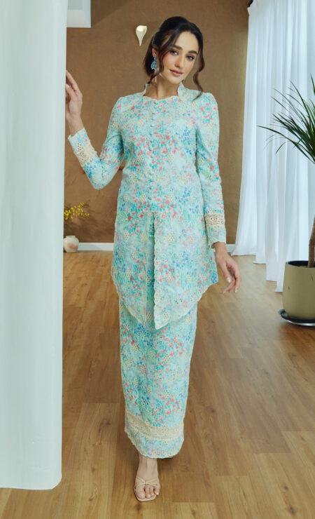 LEBARAN 2025 Jihan Kebaya In Tiffany Blue