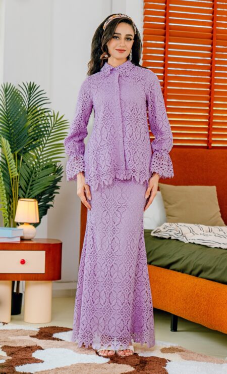 LEBARAN 2025 Ayra Kurung In Wisteria Purple