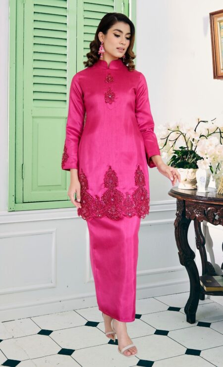 Jana Kurung In Magenta