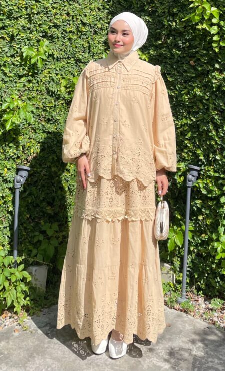 Irene Cotton Set in Nude